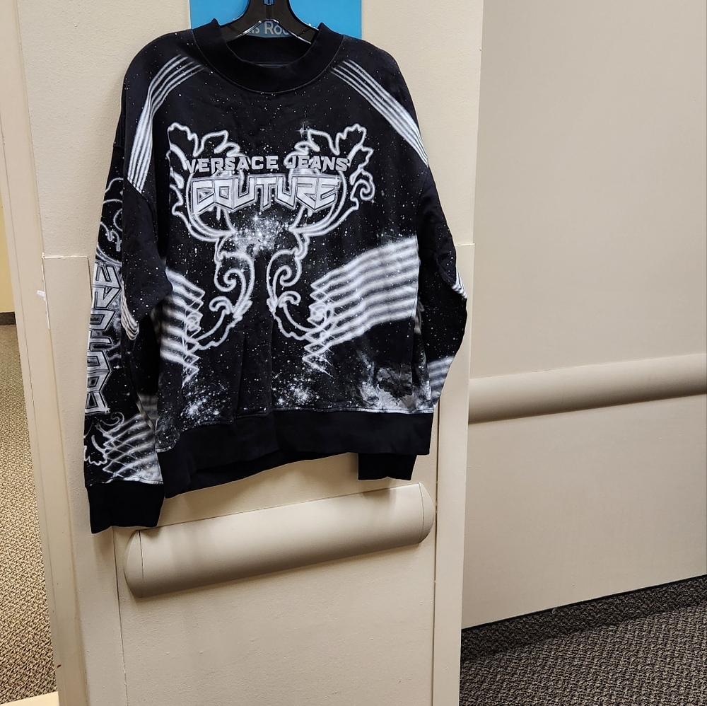 Versace Jeans Couture, Large, Black & White